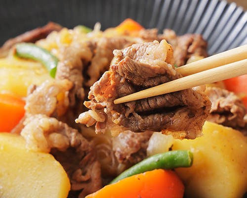 肉じゃが・牛丼